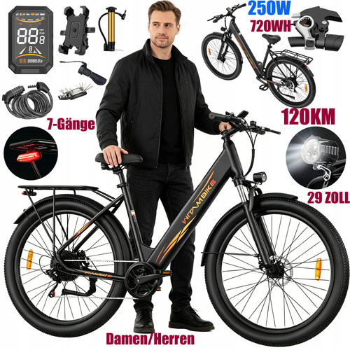 Bicicletta elettrica città - da,