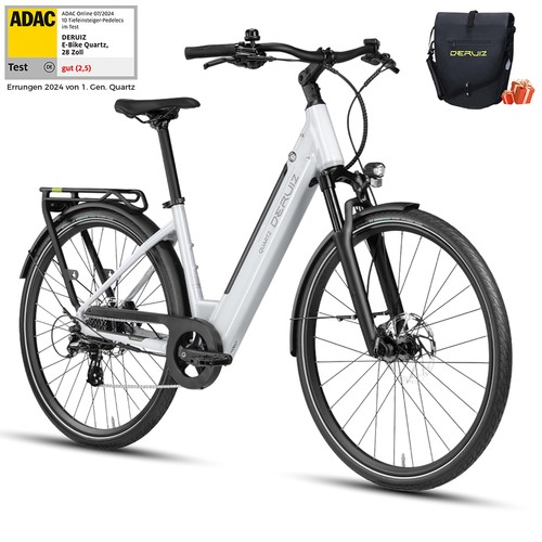 Deruiz quartz bike city 28 - deruiz, e-bike