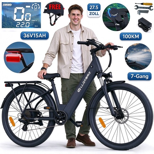 Bicicletta elettrica 5 - bicicletta, 27,5