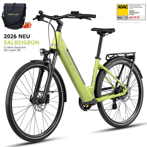 Deruiz quartz ebike city - deruiz, 28